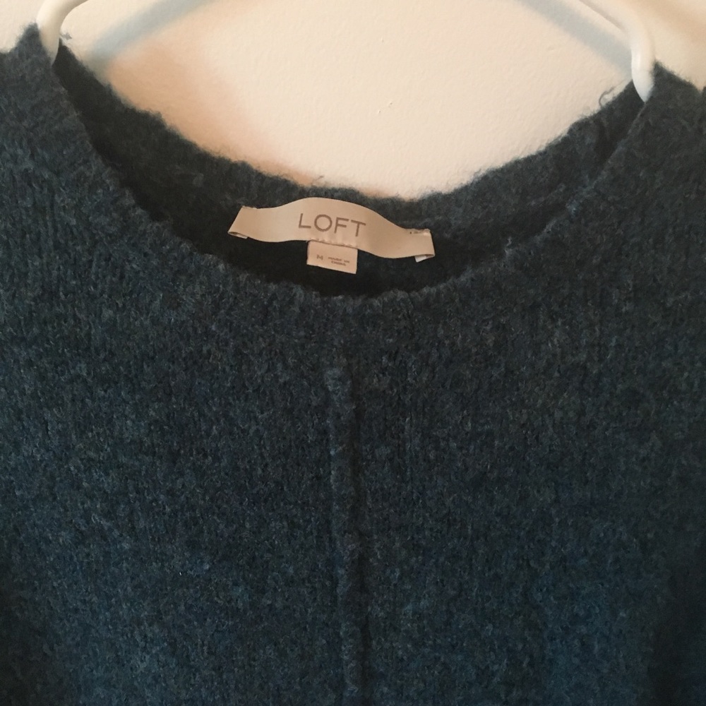 Soft Green Tunic Sweater